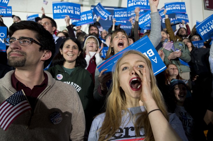 Bernie Sanders et Donald Trump remportent la primaire du New Hampshire - ảnh 1